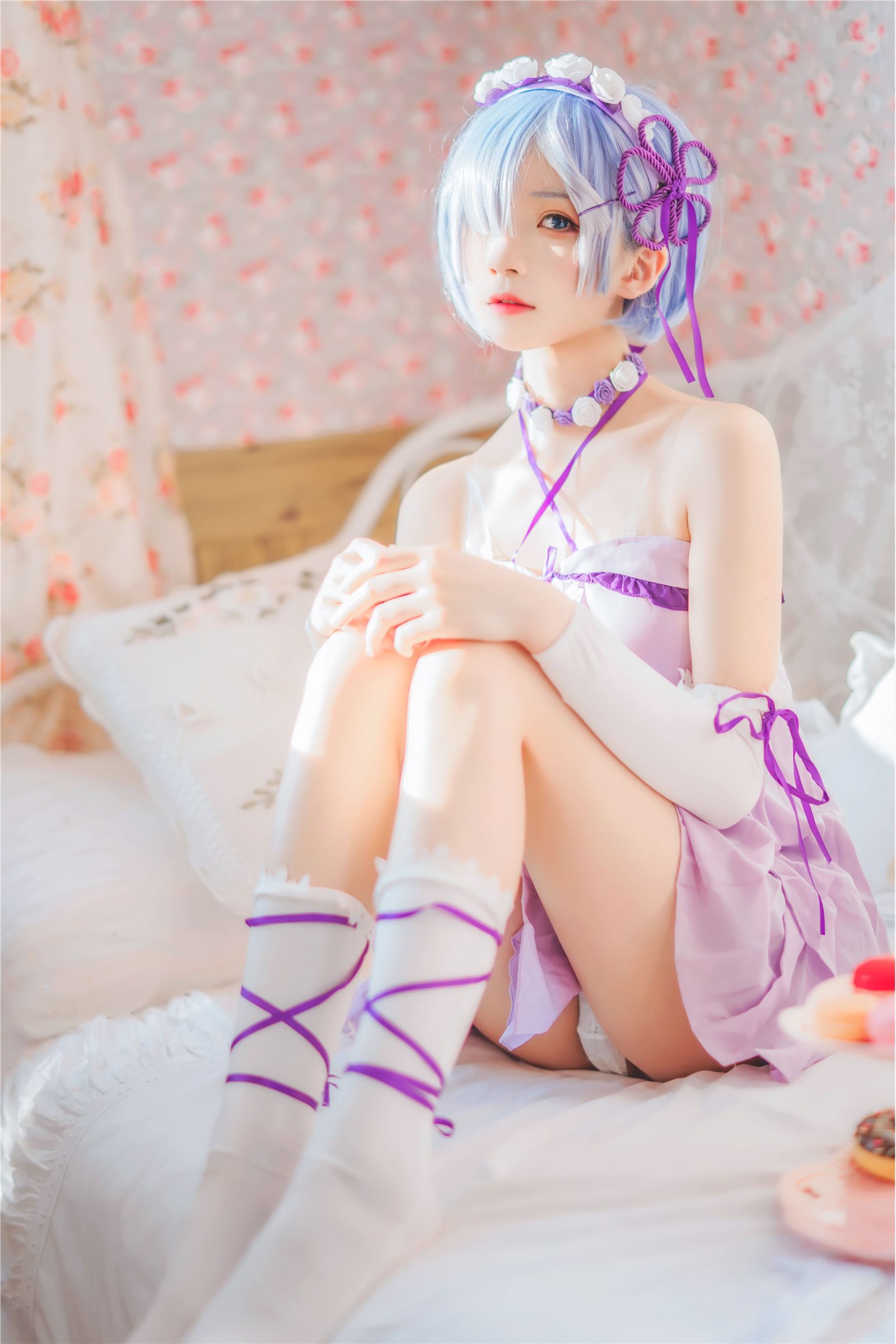 桜 Peach Meow NO.85 Rem Little Nightgown(5)